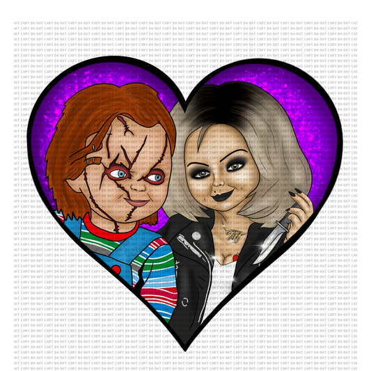 CHUCKY COUPLE DTF TRANSFER