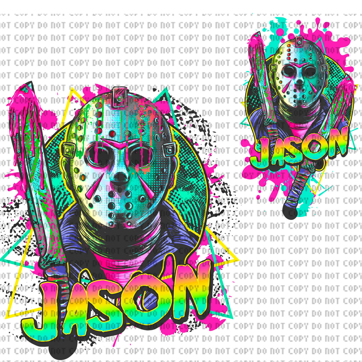 JASON HORROR DTF TRANSFER