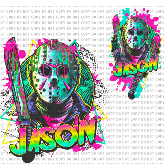 JASON HORROR DTF TRANSFER