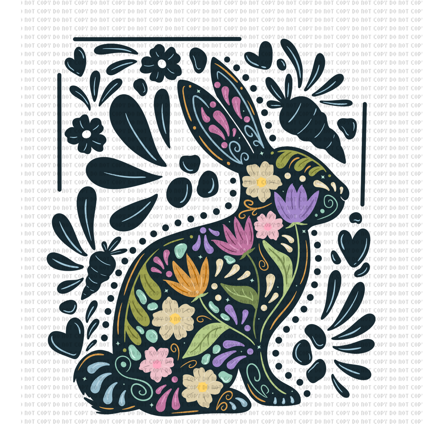 TALAVERA BUNNY DTF TRANSFER