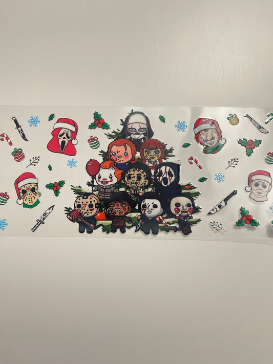 #84 mini horror kids squad uvdtf cup wrap