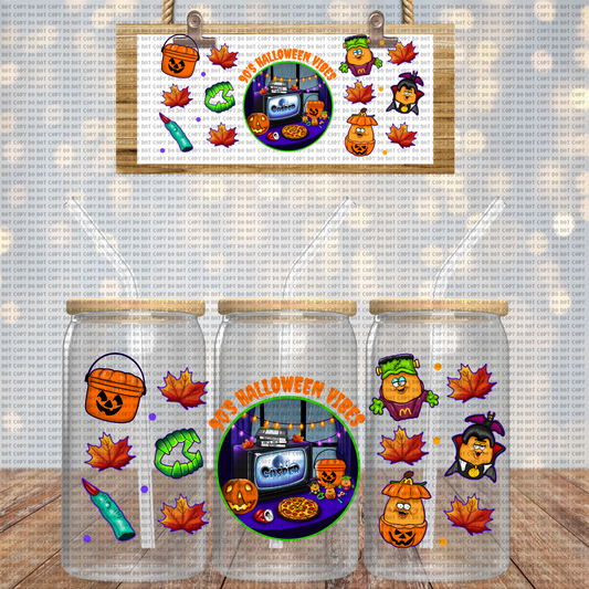 90s HALLOWEEN VIBES NOSTALGIC CUP WRAP