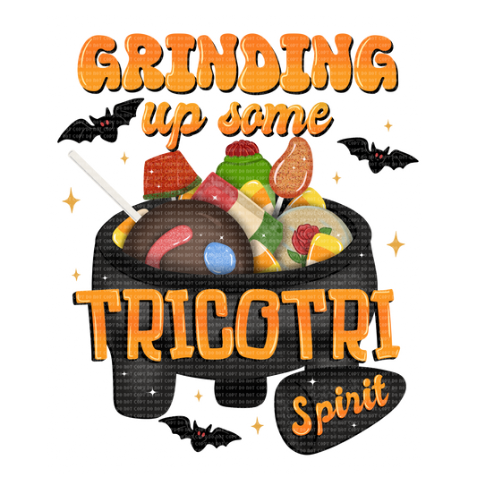 Grinding up some tricotri dtf transfer