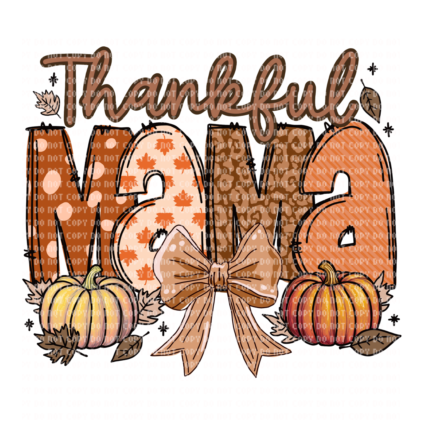 THANKFUL MAMA DTF TRANSFER