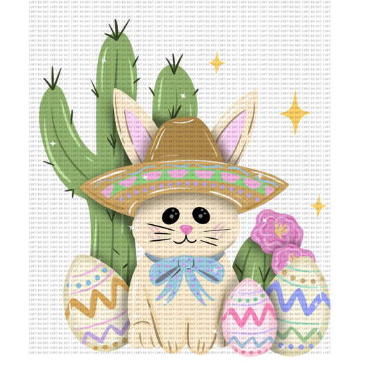 SOMBRERO BUNNY DTF TRANSFER