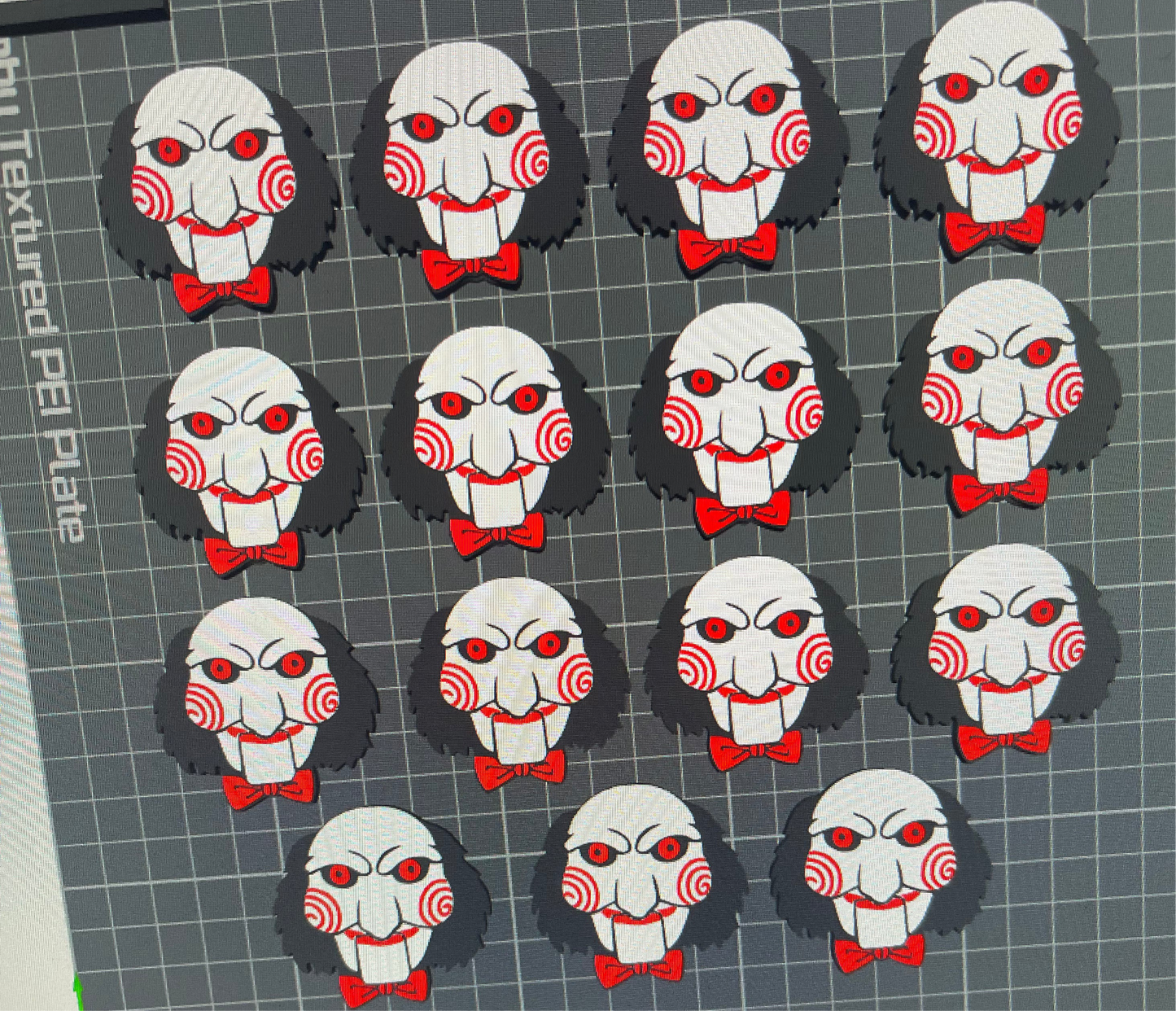 JIGSAW STRAW TOPPER STANDARD SIZE(8mm) (15 TOPPERS)