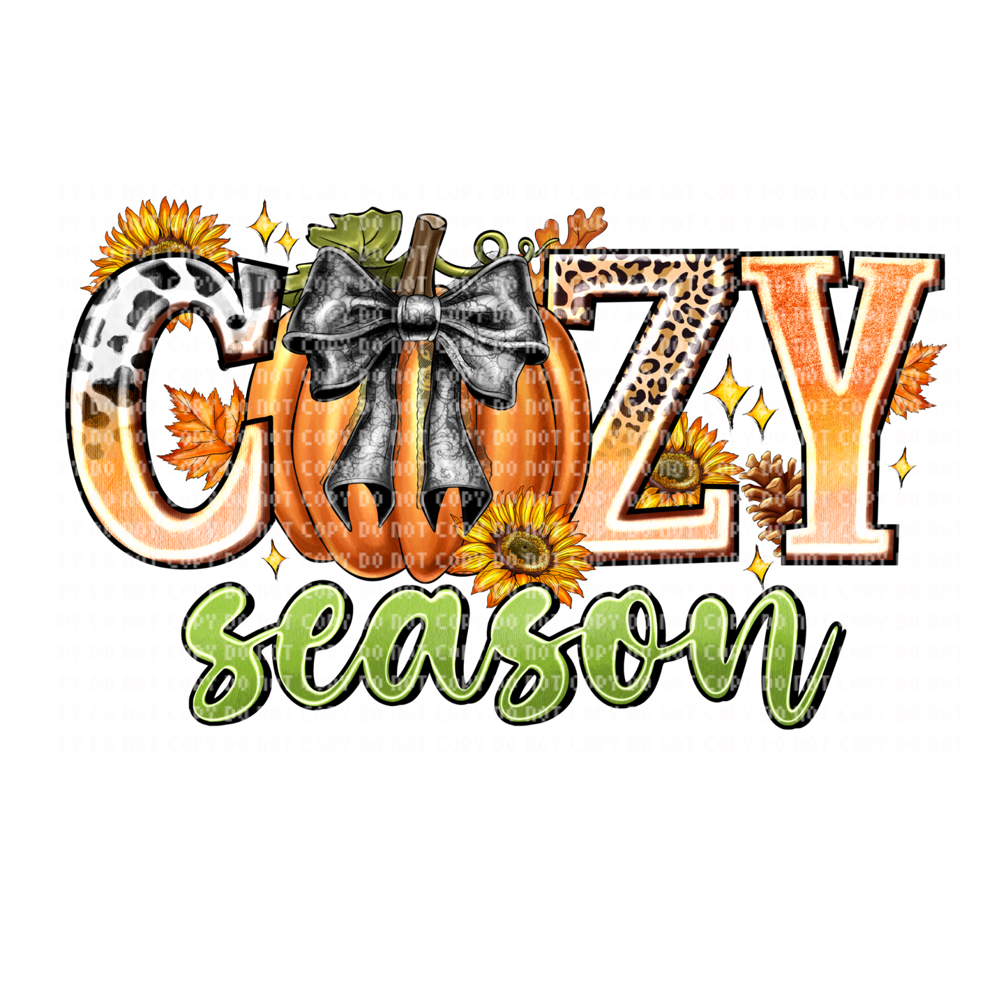 COZY SEASON DTF TRANSFER