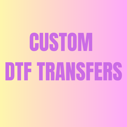 Custom dtf transfers