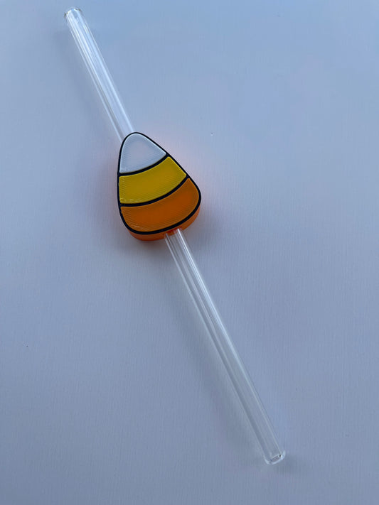 candy corn straw topper standard size (8mm)