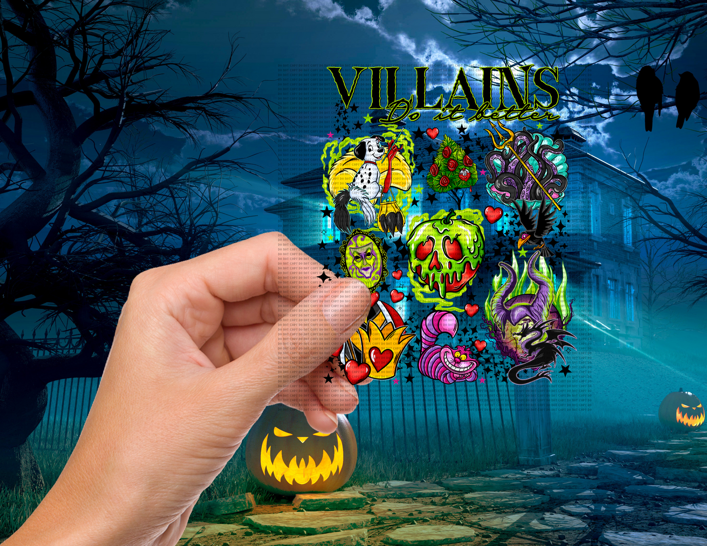 Villains do it better 4” decal