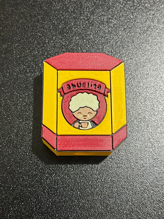 Chocolate abuelita straw topper standard size