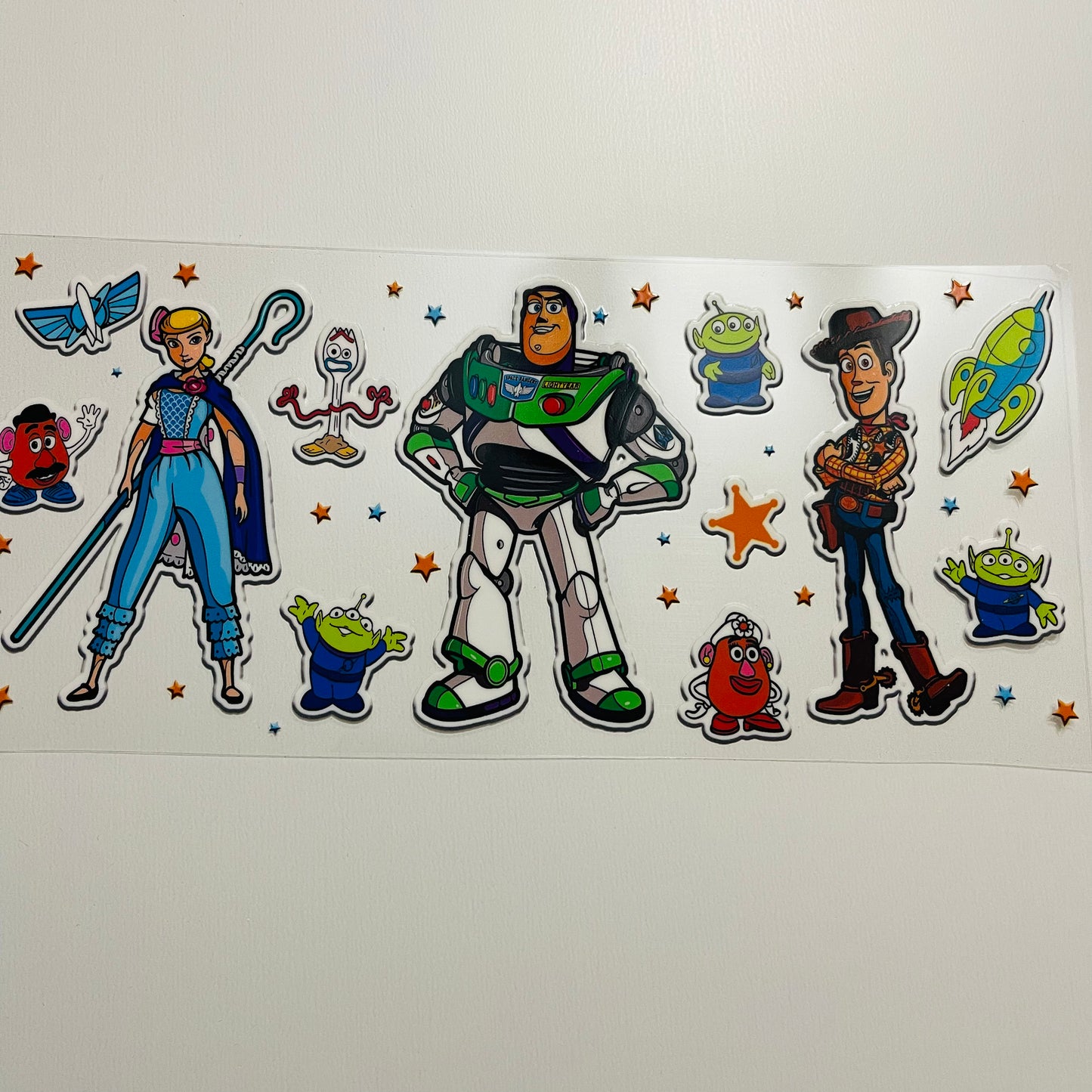 #21 Toy Story uvdtf cup wrap