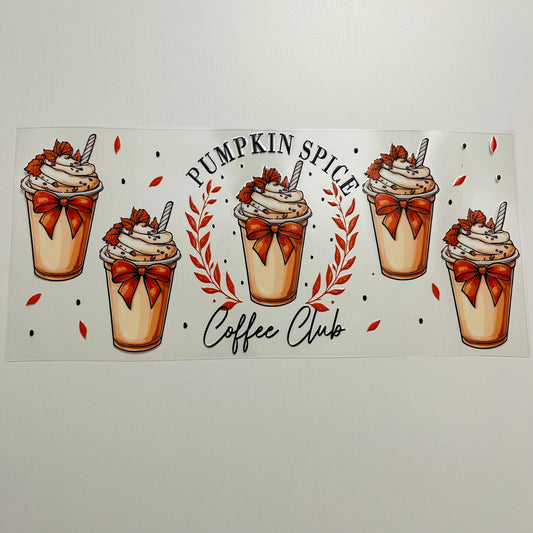 #8 pumpkin coffee club