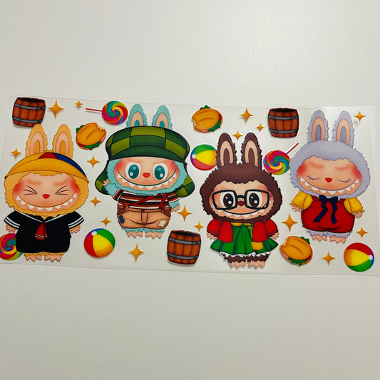 #63 el chavo LABUBU uvdtf cup wraps