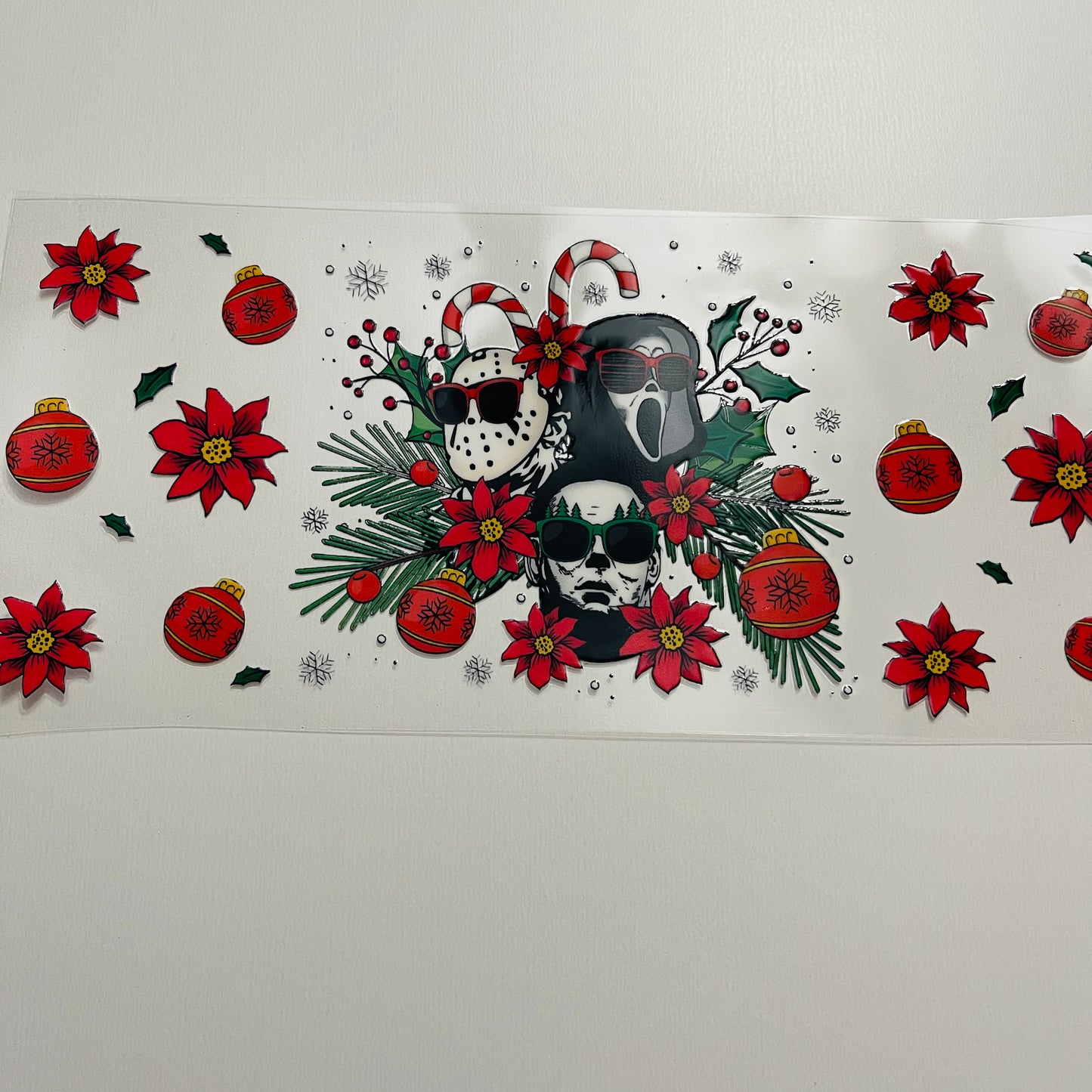 #59 Christmas horror squad uvdtf cup wrap