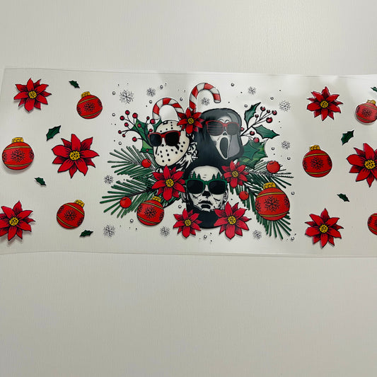 #59 Christmas horror squad uvdtf cup wrap