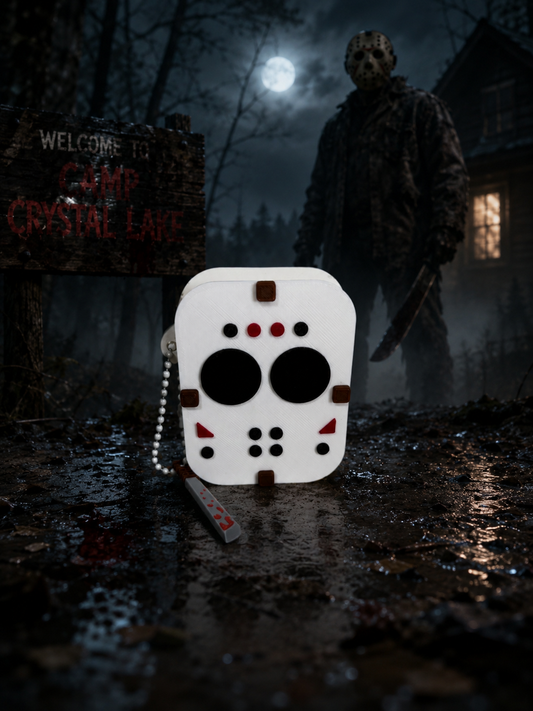 Jason handsanatizer case w/machete charm