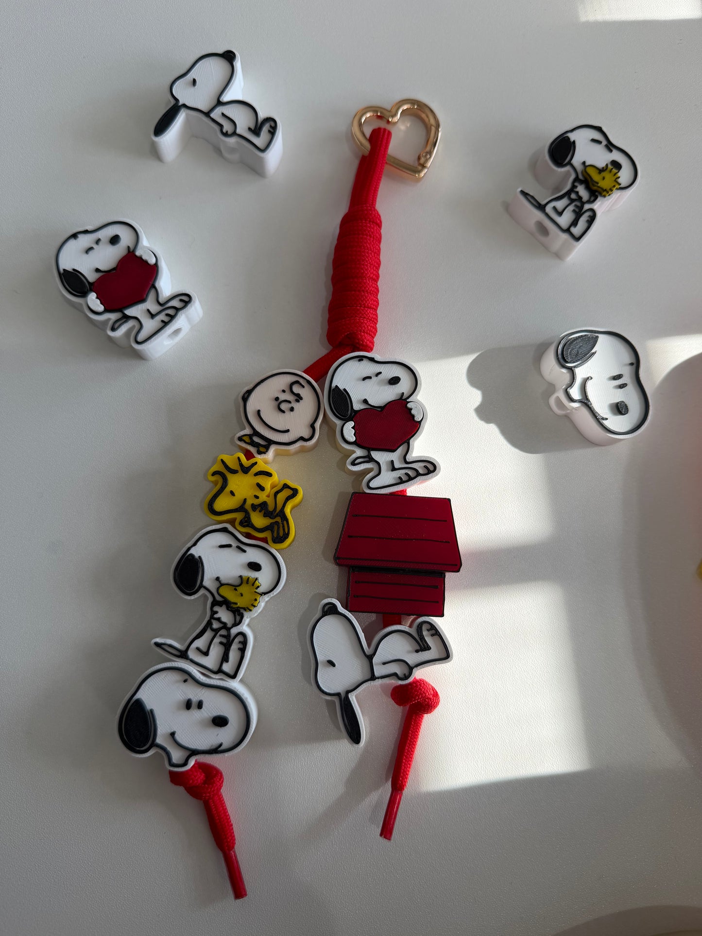 Snoopy keychain charms