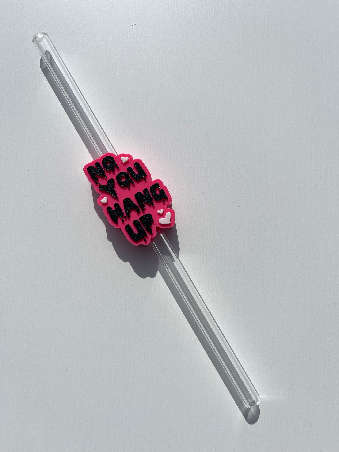 NO YOU HANG UP STRAW TOPPER STANDARD SIZE (8mm)