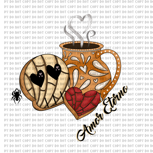 AMOR ETERNO VALENTINE DTF TRANSFER