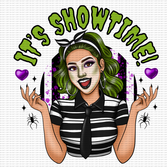 CHOLA GIRL ITS SHOW TIME DTF TRANSFER