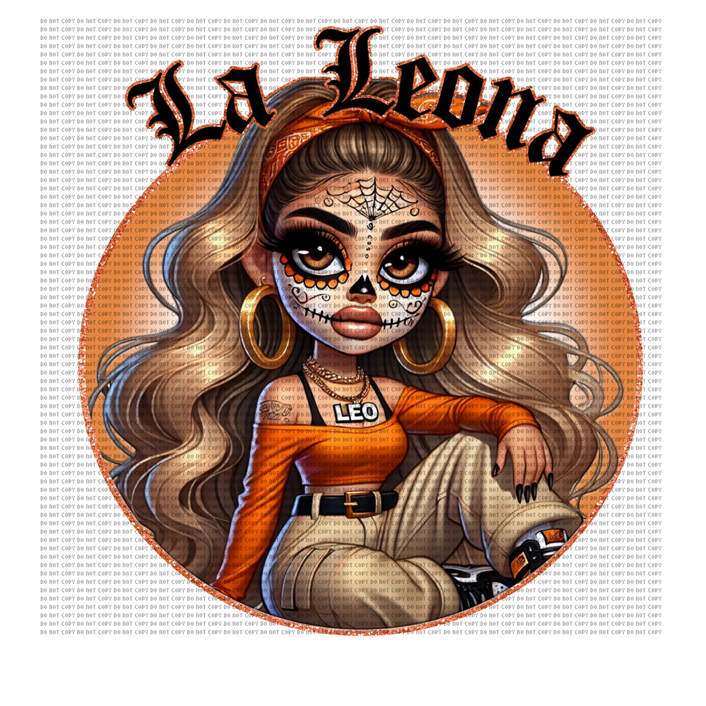 DIA DE LOS MUERTOS DTF TRANSFER 11"