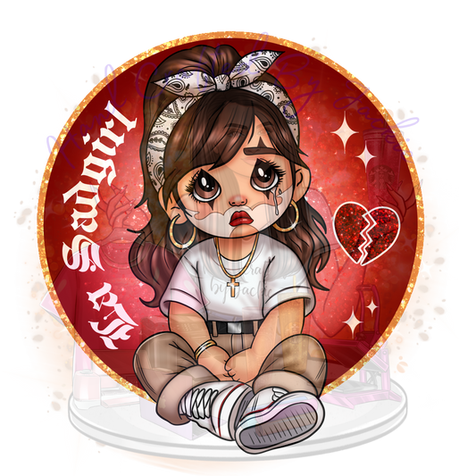 LA SAD GIRL DTF TRANSFER