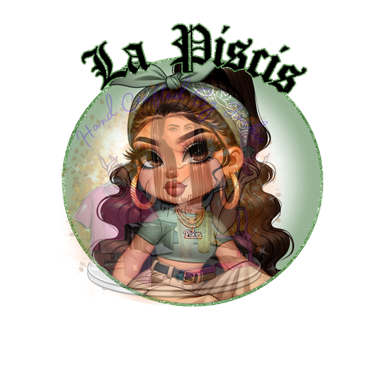 LA PISCIS CHOLA DTF TRANSFER