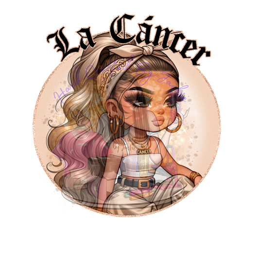 LA CANCER CHOLA DTF TRANSFER
