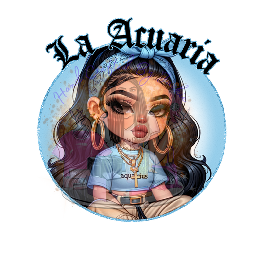 LA ACUARIA CHOLA DTF TRANSFER