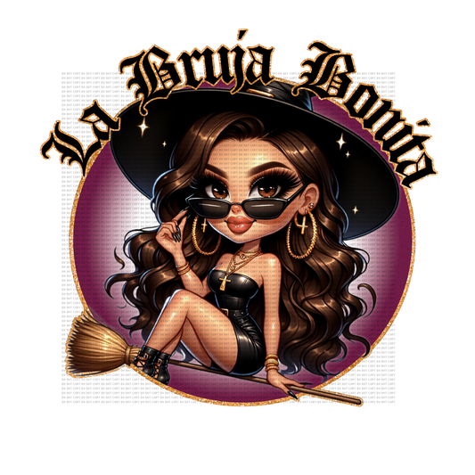 LA BRUJA BONITA CHICANA DTF TRANSFER