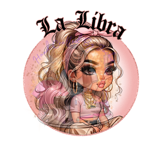 LA LIBRA CHOLA DTF TRANSFER